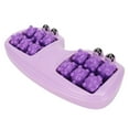 thumbnail image 4 of Foot Massager Roller, Magnetic Bead Promote Blood Circulation 2 In 1 Dual Foot Massager Roller  For Office Purple,Green, 4 of 8