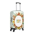 thumbnail image 3 of Fotbe World Travel3 Luggage Cover Protector,Suitcase Protector,Scratch and Dirt Resistant,Fits 18-32 Inch Luggage-X-Large, 3 of 9