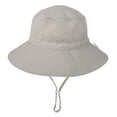 thumbnail image 1 of Sombrero para el sol para bebé Playa de verano UPF 50+ Protección solar Sombreros para bebés Sombreros para el sol para niños pequeños Gorra para bebé niña Sombrero de cubo para niños Xemadio LRWJ241-8, 1 of 5