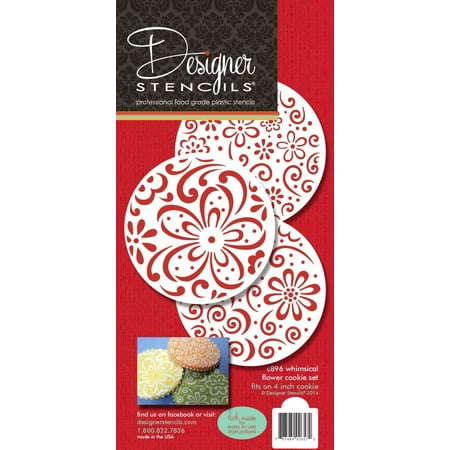 

Color Splash Cookie Stencil Set by Designer Stencils