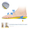 thumbnail image 3 of Memory Foam Insole Silica Gel Stable Center Of Gravity Arch Support Breathable And Comfortable Cushioning And Decompression 30g 1 pair, 3 of 6