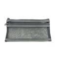 thumbnail image 3 of Pencil Case, Large Capacity Zipper Stationery Pouch for Office and Daily Carry, Gray, 3 of 7