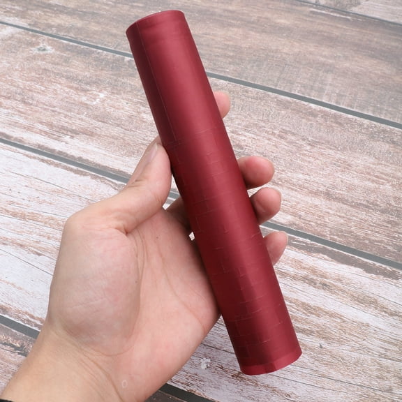 100 Heat Shrink Capsules Shrink Wrap Bottle Capsules Shrink Cap for Cellars and Home Red 30mm