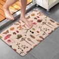 thumbnail image 3 of Colorful Mushroom Insect Light Pattern Bathroom Rugs Mat,Non Slip Microfiber Bathroom Rug,Rubber Backing,Soft Bathroom Mats for Bathroom Floor,Tub and Shower,20x32in(50x80cm), 3 of 4