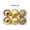 Gold, variant on 6 PCS Christmas Ball Ornaments Set 2.36in Shatterproof Plastic Xmas Baubles Shiny Hollow Cutout Hanging Pendants for Christmas Tree Mantel Party Decor Holiday Home Gift
