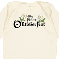 thumbnail image 4 of Inktastic My First Oktoberfest with Edelweiss Flowers Boys or Girls Long Sleeve Baby Bodysuit, 4 of 5