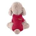 thumbnail image 5 of Dogs Sweater For Small Dog Soft Puppies Clothing Winter Sweaters Warm Outfit for Small Cat Apparel,dog shirt sweater Vest For Medium Dog,Red,XS, 5 of 7