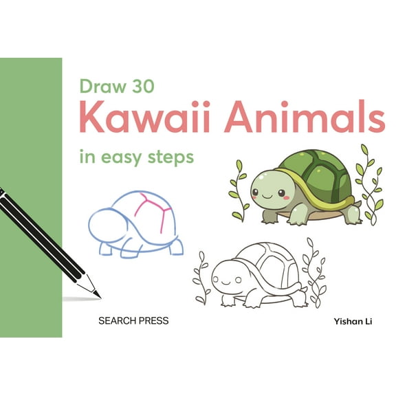 Draw 30 Draw 30: Kawaii Animals: In Easy Steps, (Hardcover)