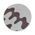 thumbnail image 4 of Cojín de asiento Cojín de silla Cojín de asiento Alfombrilla de silla antideslizante Decoración para el hogar 15.75 x 15.75 pulgadas Poliéster cómodo beis café redondo, 4 of 8