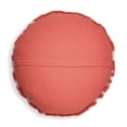 thumbnail image 4 of TOV Furniture Coast Coral Pink Tufted 20" Round Pillow, 4 of 4