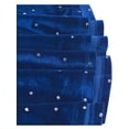 thumbnail image 7 of Sunny Fashion Girls Dress Blue Sparkle Polka Dot White Collar Casual Warm Winter 8 Years, 7 of 7