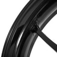 thumbnail image 2 of Gloss Black 17x3.5 Front Wheel Tubeless for Triumph Street Triple 675 R RS 13-20/ Daytona 675 2006-2020, 2 of 5
