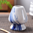 thumbnail image 2 of Holder Set Ceramic Tea Utensils Accessories 3-Piece Matcha Tools Brush Kit Stand Japanese Chasen Holder, 2 of 5