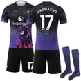 thumbnail image 1 of Manchester United 2025-2026 Garnacho No.17 Jersey & Socks for Kids & Adults, 1 of 2