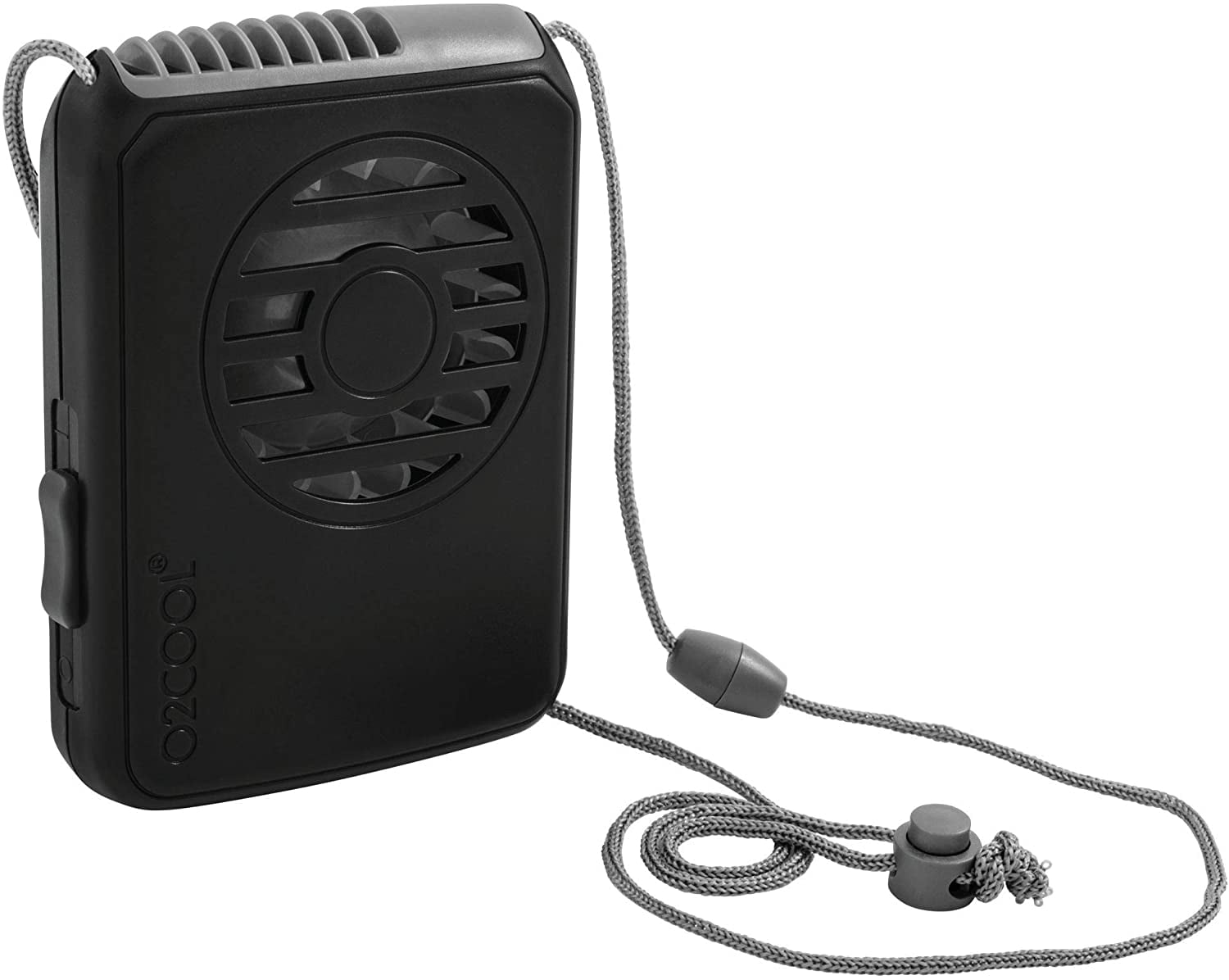 O2COOL Deluxe Personal Necklace Fan Black Kosovo Ubuy - Technical View