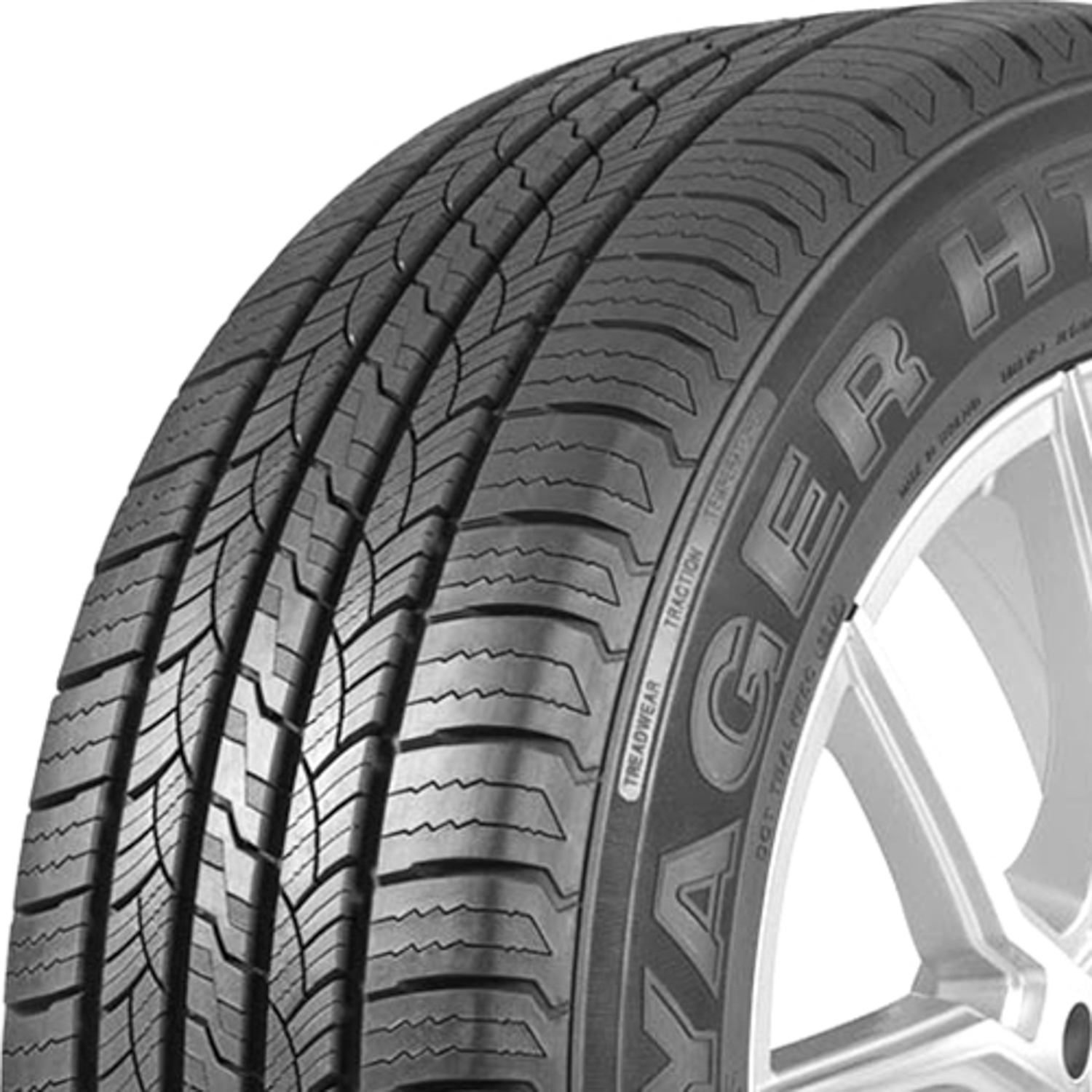 Groundspeed Voyager HT A/S 265/70R17 115H Standard Load All-Season Sport Utility Vehicle One Tire
