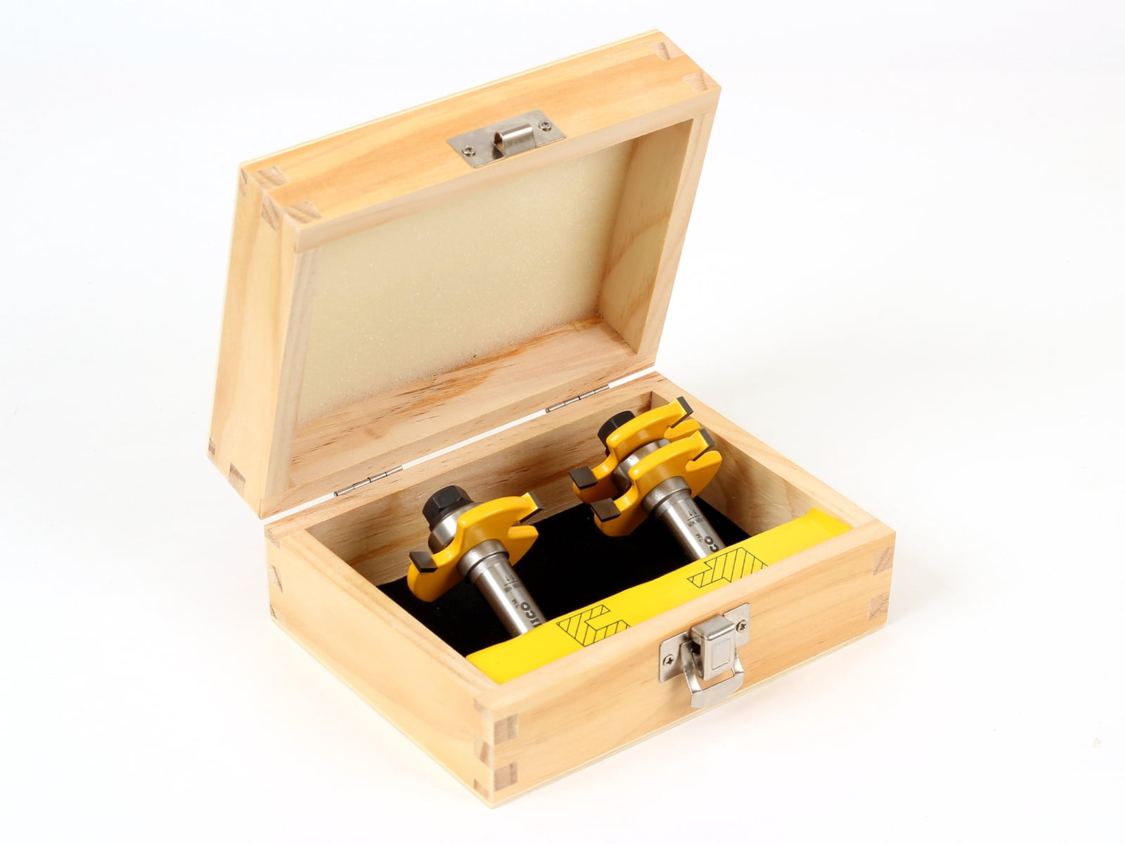 Yonico Yonico 15221 - Matched Tongue and Groove Router Bit Set 1/2" Shank