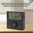 thumbnail image 3 of Horloge Électronique LED, Design Moderne, 3 Alarmes, Répétition, Affichage de la Température, Matériau ABS, Format 12/24H, Options de Son d'Alarme, Répétition 5 Min, 23H 59M 29S Compte à Rebours, Prise, 3 of 7