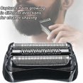 thumbnail image 2 of Easy Installation compatible Head compatible Braun Series 3 Wet/Dry Shavers, Durable Usage with Safe Beard Grooming, Professional Technology compatible 300S To_Perfect Gift, 2 of 5