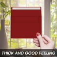 thumbnail image 7 of 4x6 Red Envelopes - A6 Size, Self-Seal for Weddings, Greeting Cards, Baby Showers & More, 7 of 7