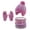 Hot Pink, variant on Fancifize Kids Winter Hat Gloves Scarf Sets, Knit Fluffy Earflap Beanie Hats with Pom Mittens and Strechy Neck Warmer, 3 Piece Outfits