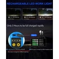 thumbnail image 5 of 3000LM Bright  Work Light,  Underhood, 6 Modes, 5000mAh , Mechanic Light with Hooks for  Repair/Garage/Workshop/, 5 of 6