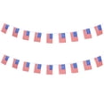 thumbnail image 4 of FONDOTIN Party Supplies String Flags Pendant Assorted Color 1 Set Polyester Families, 4 of 8