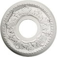 thumbnail image 3 of Ekena Millwork 11 7/8"OD x 3 5/8"ID x 7/8"P Helene Ceiling Medallion (Fits Canopies up to 5 1/4"), Hand-Painted Pot of Cream, 3 of 5