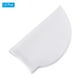 thumbnail image 3 of Gorra de natación de silicona Uxcell, gorra de natación impermeable y antideslizante para adultos, blanca, 2 piezas, 3 of 6