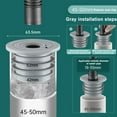 thumbnail image 2 of Pipe Seal Washing Machine Drain Pipe Seal Deodorant Seal Pipe Seal Gray, 2 of 10