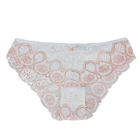 

ZMHEGW 12 Packs Womens Underwear Seamless Lace Cotton Bikini Soft Hipster Panty Ladies Stretch Briefs Panties