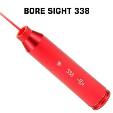 Cal .338 Lapua Laser Bore Sighter Boresight / 338 Lapua Catridge Laser Bore Sight with Batteries