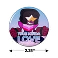thumbnail image 3 of Steven Universe Garnet True Kind of Love Kitchen Refrigerator Locker Button Magnet, 3 of 6