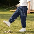 thumbnail image 2 of Bovxnpu Unisex Boys Sweatpants Comfortable Sweatpants for Kids Casual Trousers, 2 of 8