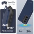 thumbnail image 3 of TUDIA MergeGrip Samsung Galaxy A54 5G Case Dual layer Slim Heavy Duty Case - Indigo Blue, 3 of 7