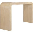 thumbnail image 6 of Meridian Furniture Toulon Natural Oak Veneer Console Table, 6 of 7