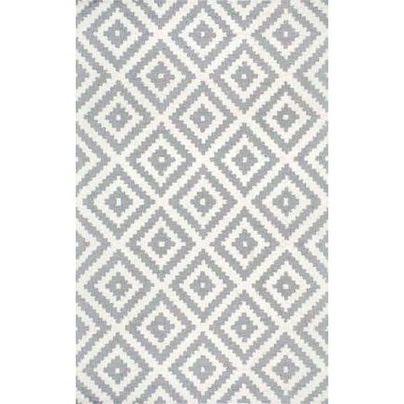 nuLOOM Kellee Contemporary Wool Area Rug, 9' x 12', Gray