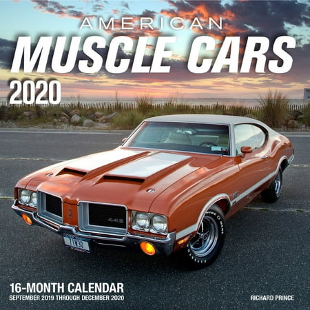 American Muscle Cars 2020 : 16-Month Calendar - September 2019 through December