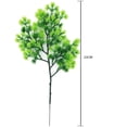 thumbnail image 2 of 4 piezas de plantas artificiales para exteriores, plantas artificiales en macetas, plantas falsas, plantas artificiales realistas verdes para el hogar, la oficina, el escritorio de la casa,, 2 of 5