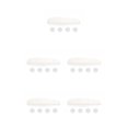 thumbnail image 2 of Bewildely Splatter Screens Guard Dish Splashing Board Mano de obra De larga duración Exquisito Estilo simple Multifuncional Blanco Type2 NO2, 2 of 6