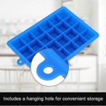 thumbnail image 5 of 24-Cavity Square Ice Cube Mold Tray Pudding DIY Maker Silicone Mould Kitchen Tool CharmCharm 2025, 5 of 5
