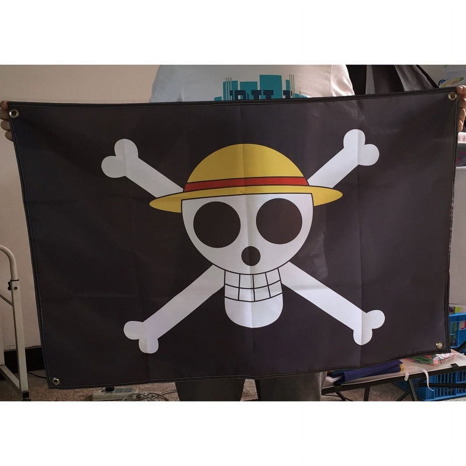 Yehoy 90x150cm One Piece Monkey D. Luffy Skull Flag - Price history &  Review, AliExpress Seller - YEHOY Official Store