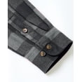 thumbnail image 6 of Youclos Long Sleeve Flannel Plaid Checkered Shirts for Men Casual Button Up Shirt, 6 of 8