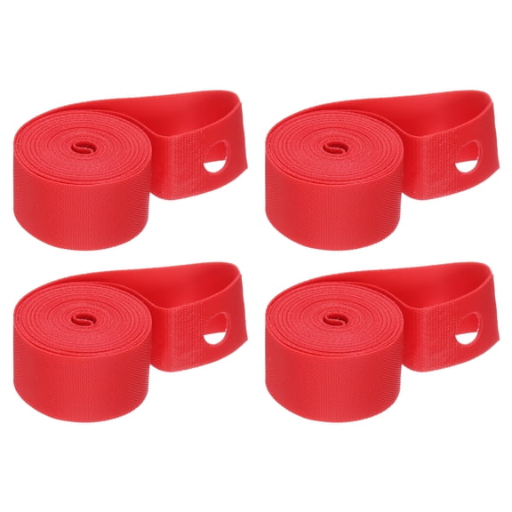 Uxcell 4pcs Bicycle Rim Strip 27.5" x 20mm Nylon Bike Wheel Rim Tape Bike Tire Liner