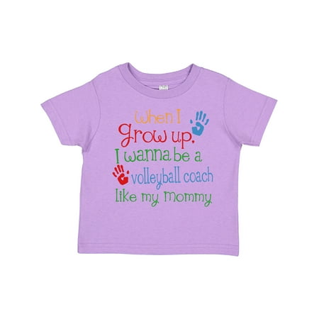 

Inktastic Volleyball Coach Like Mommy Gift Toddler Boy or Toddler Girl T-Shirt