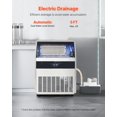 thumbnail image 5 of Commercial Ice Maker Machine, Freestanding 360 lbs/24H, 160 Cubes/Cycle, Stainless Steel Cabinet, 5 of 11