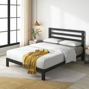 Zinus Arnav 36 Metal Platform Bed with Headboard, Queen