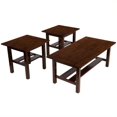 thumbnail image 1 of Bowery Hill 3 Piece Occasional Table Set in Medium Brown, 1 of 1