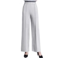 thumbnail image 2 of Haivin Women's Wide-Leg Pants, High-Waisted Loose Fit with Slimming Design, Casual Comfort for Daily Wear and Leisure Activities, 2 of 6