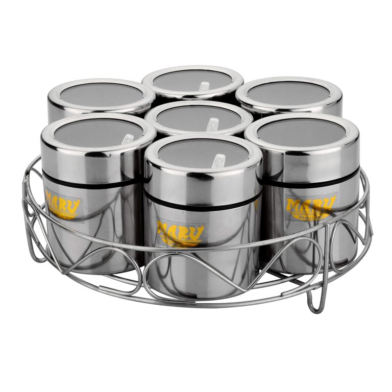 Maru 7 In 1 Multipurpose Stainless Steel Masala Dabba Masala Box